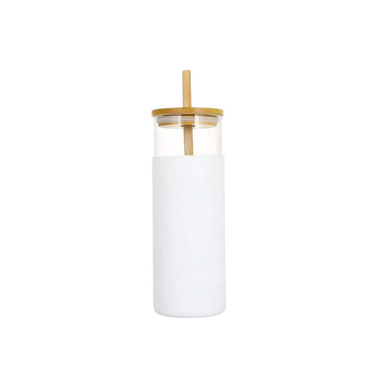 Reusable Glass Bottle with Silicone Sleeve 3