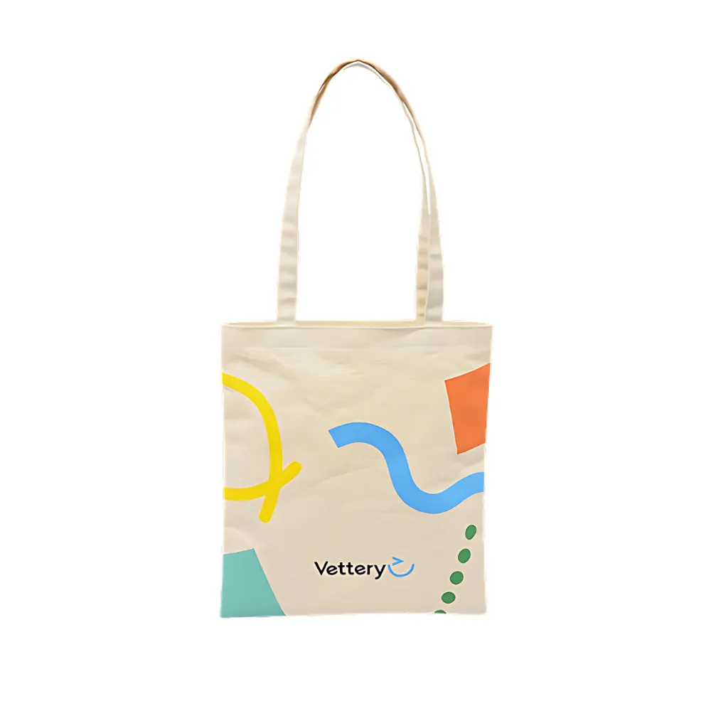 Recycled Canvas Magazine Tote Bag 6