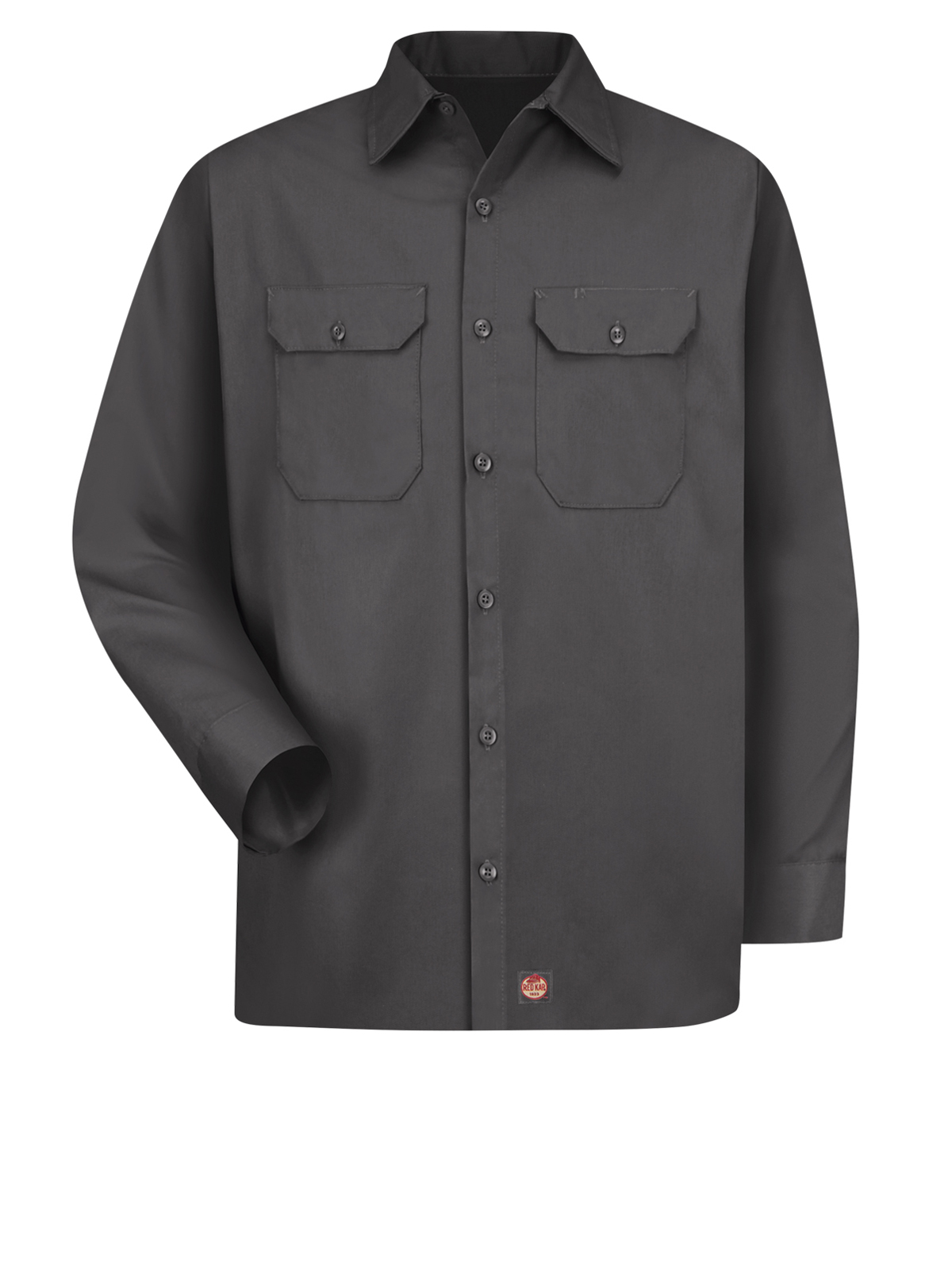Red Kap Shirts -  Men's Long Sleeve Utility Uniform Shirt 5