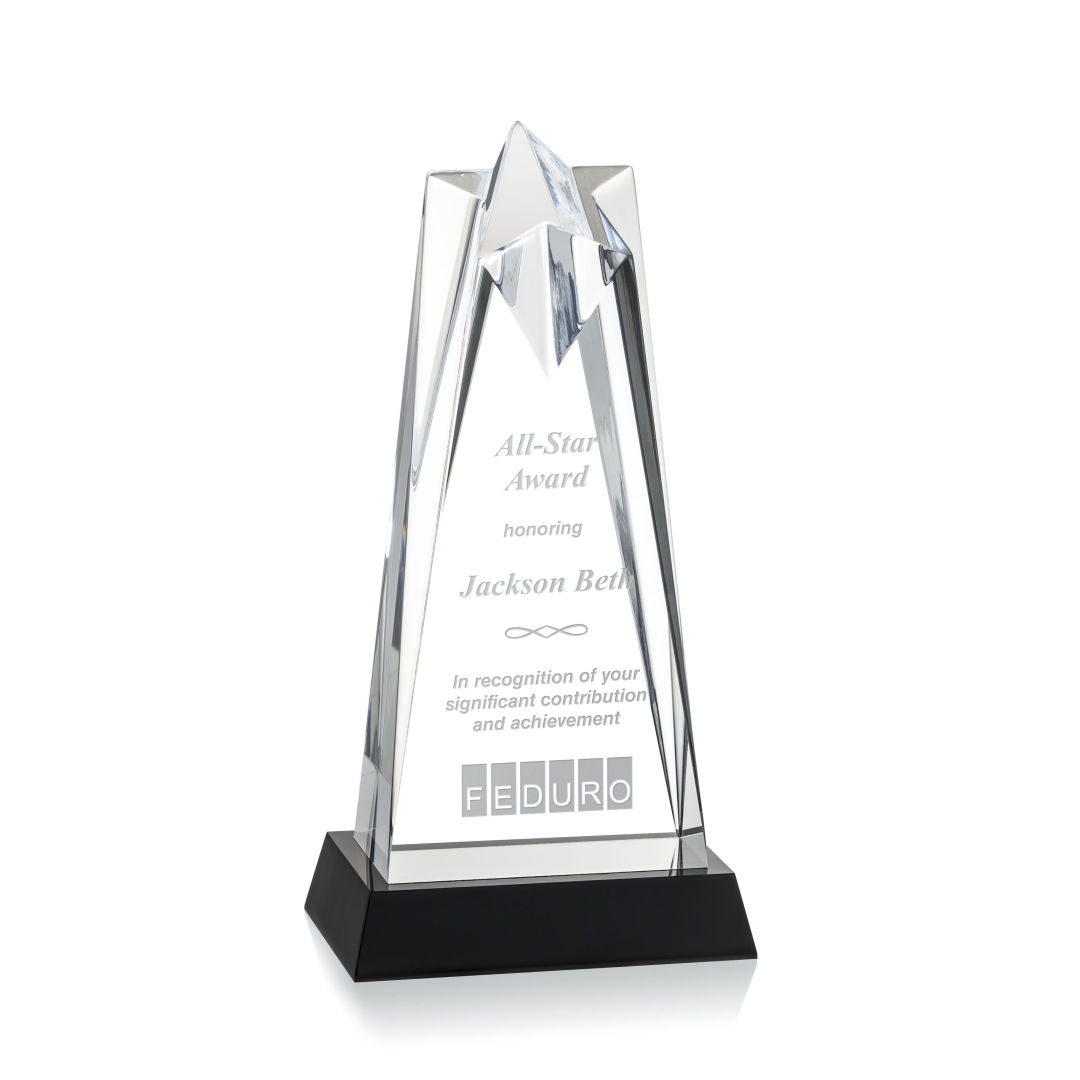 Rosina Star Award on Base - Clear 2