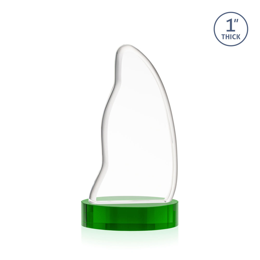 Beauford VividPrint™ Award on Base - Green 9