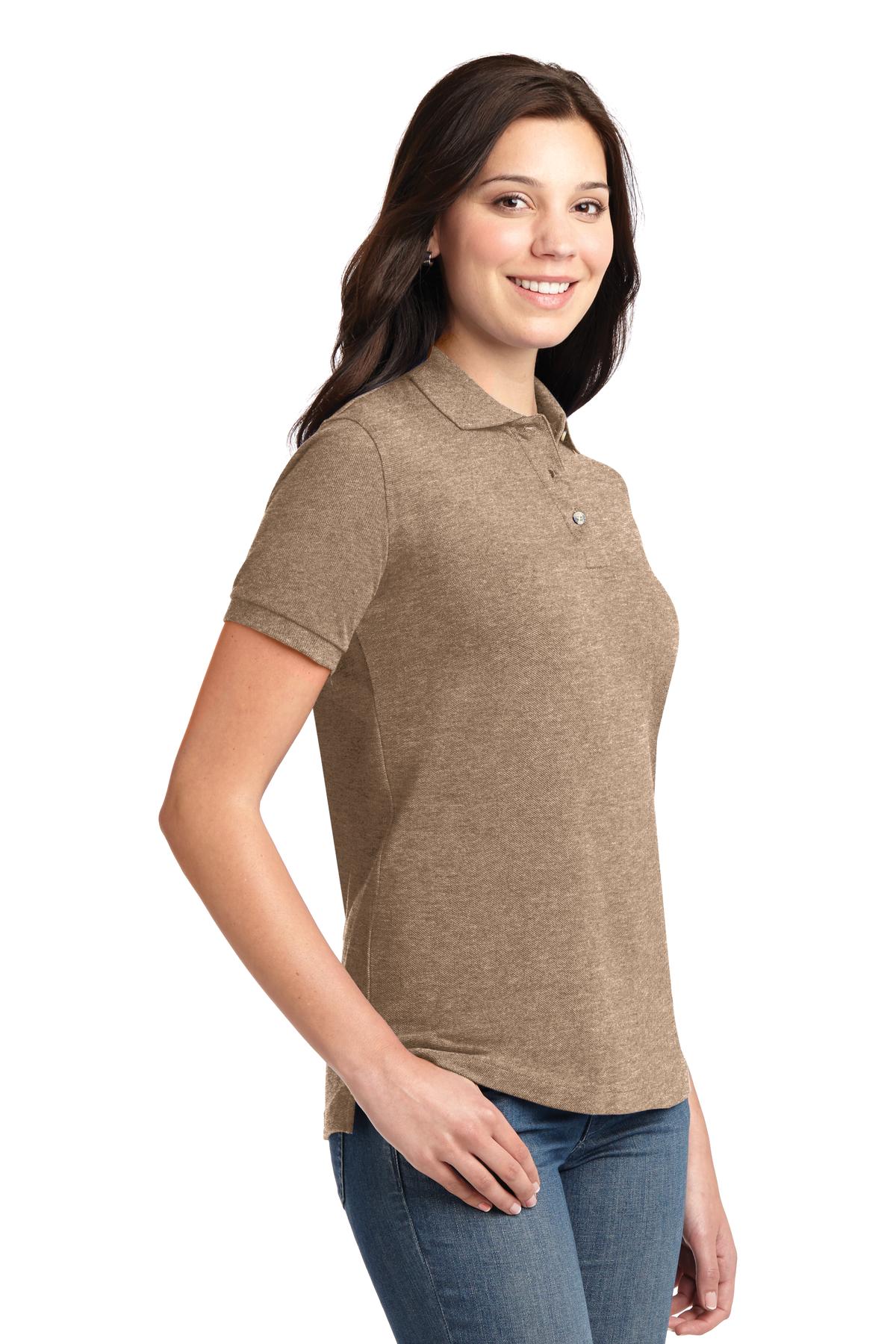 Port Authority Women's Heavyweight Cotton Pique Polo. L420 84