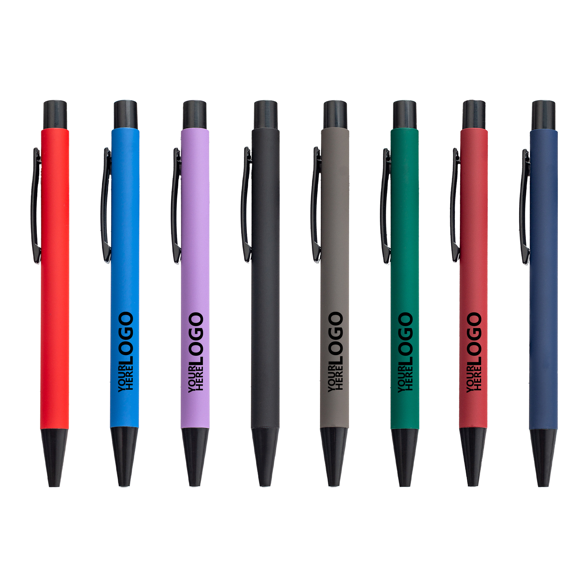 Customizable Logo Aluminum Barrel Ballpoint Pen 1
