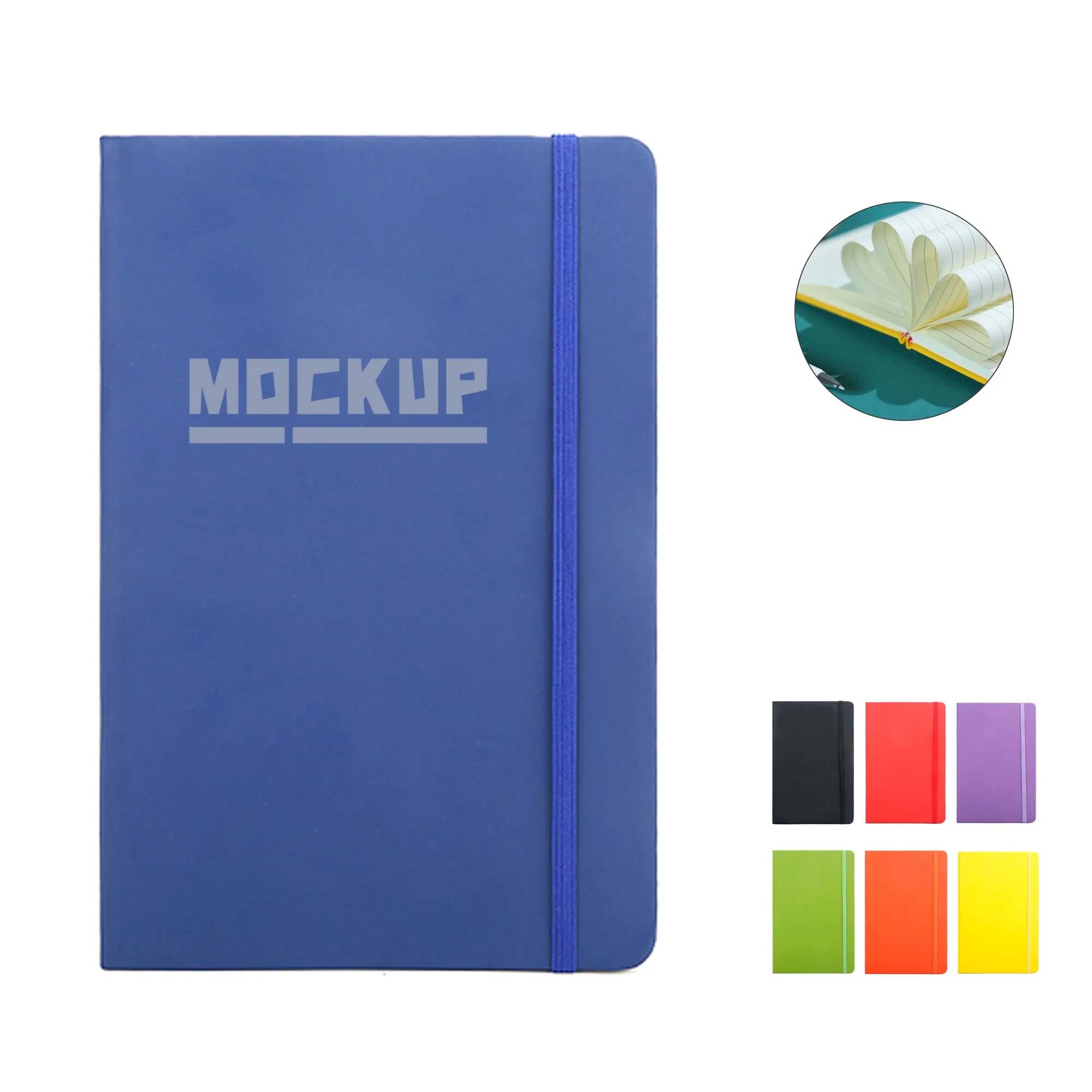 A5 Hardcover Notebook With Elastic Band 3