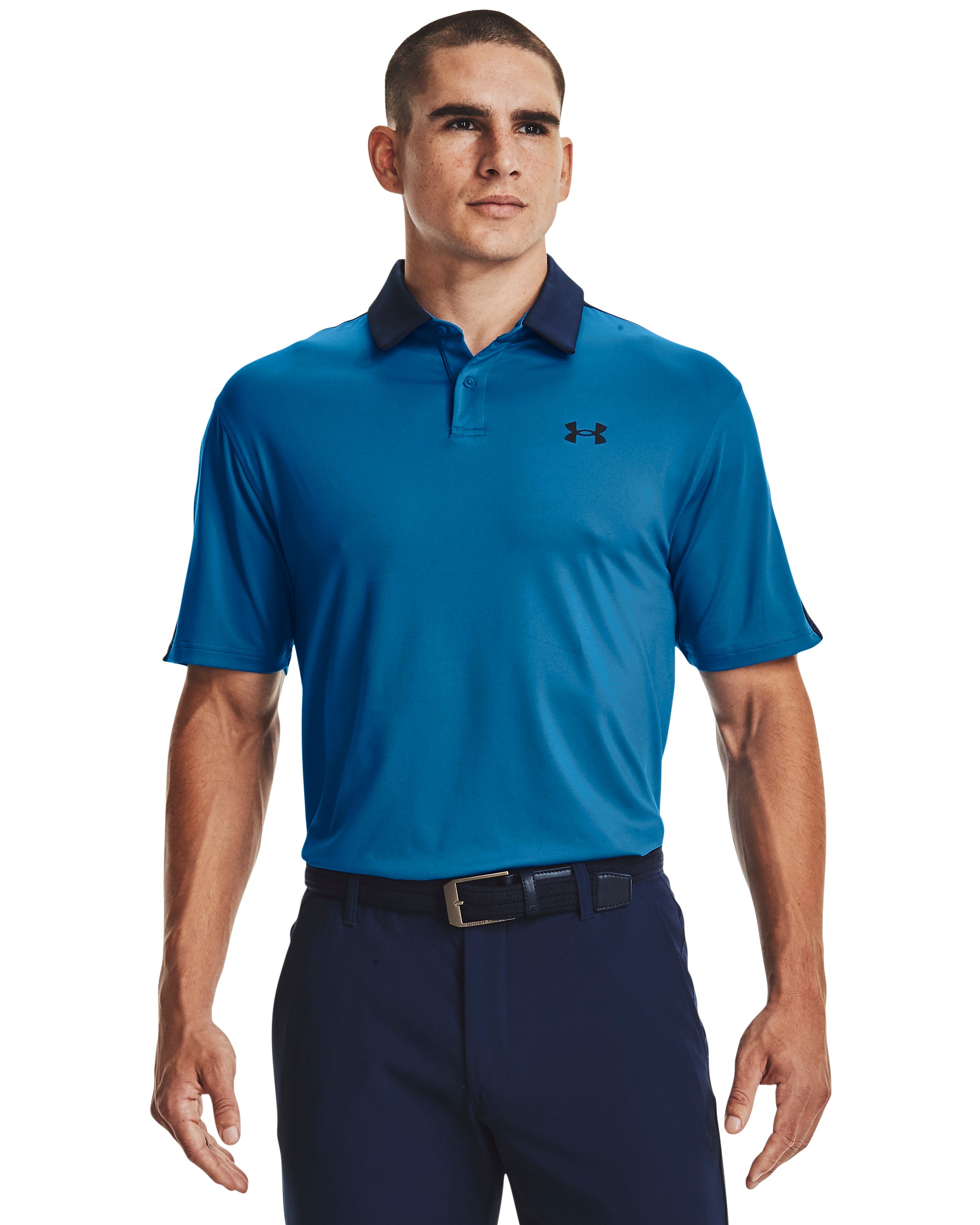 UA Tee To Green Blocked Men's Polo 9