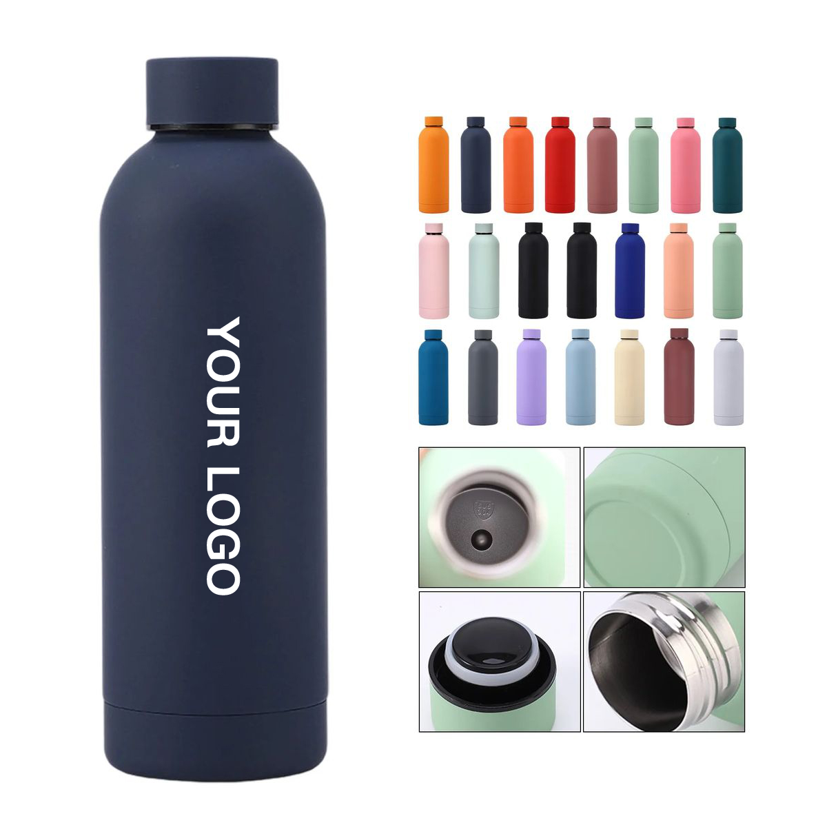16oz Stainless Steel Vacuum Insulated Water Bottle 27