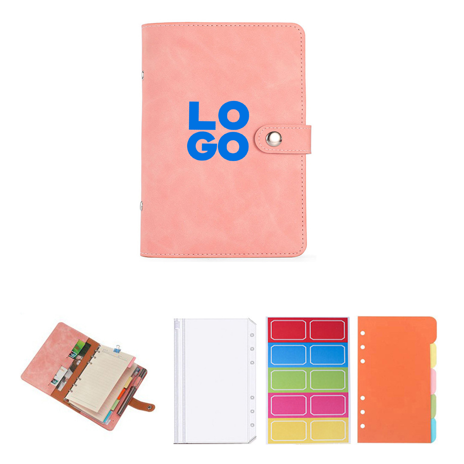 A6 Leather Notebook Binder 2