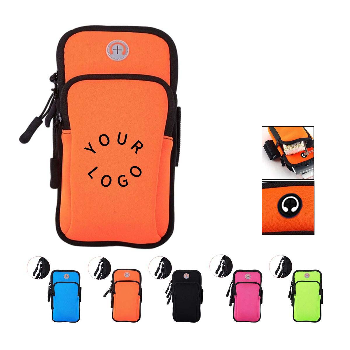 Neoprene Arm Sports Bag for Phones Keys and Essentials 6