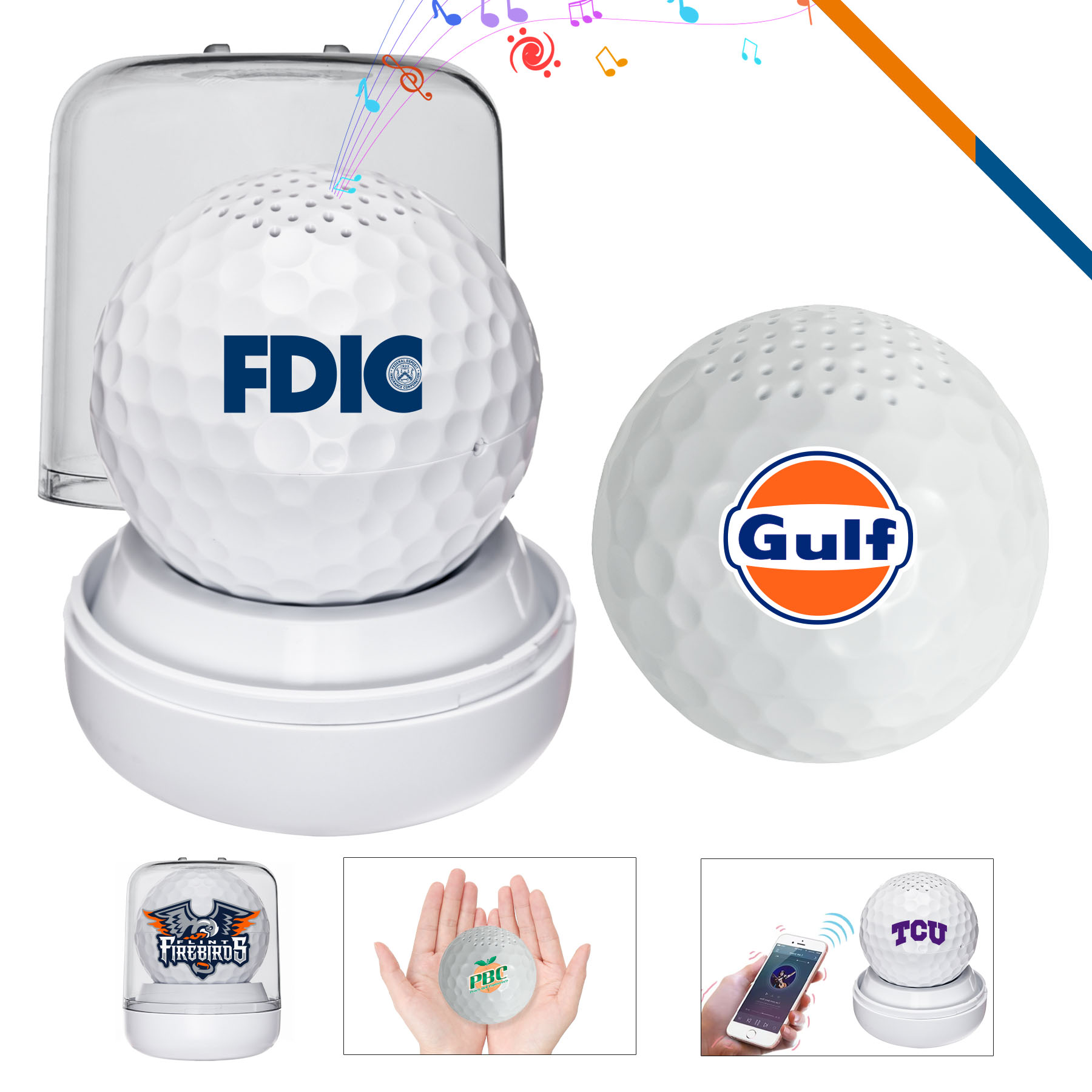 Tnipo Golf Bluetooth Speaker 1