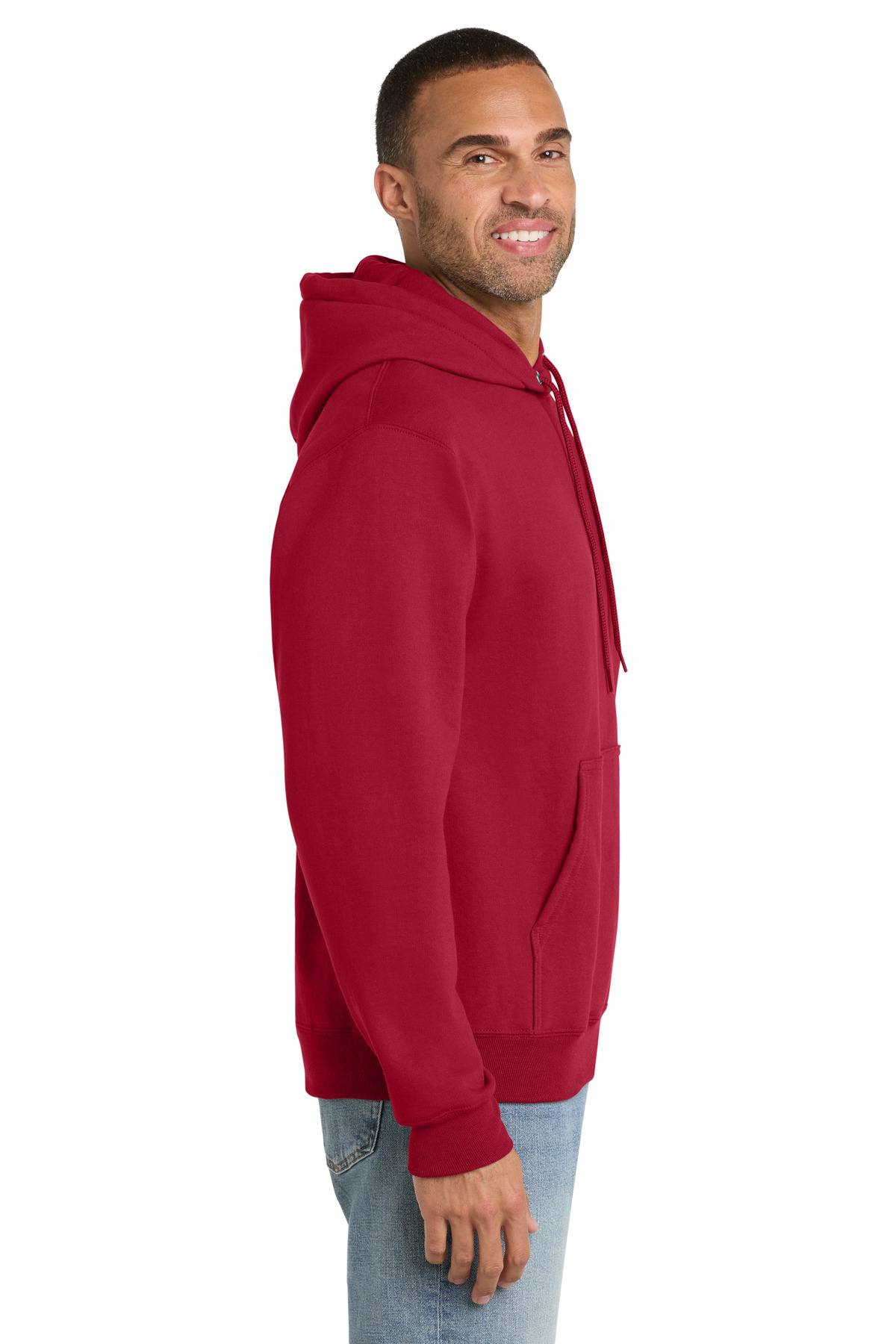 Port & Co Tall Essential Fleece Pullover Hooded Sweatshirt. PC90HT, custom hoodie or sweatshirt with logo imprint 6
