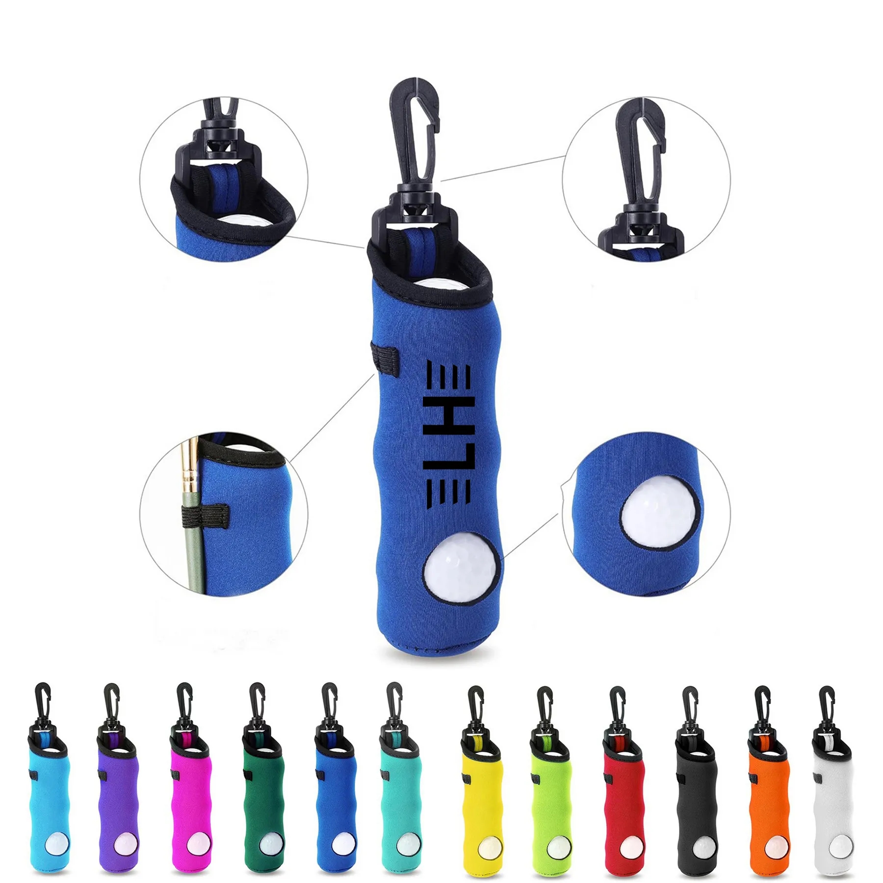 Neoprene Golf Ball Carry Bag 3