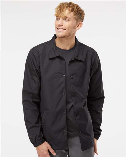 Men's Water-Resistant Windbreaker Coach's Jacket - EXP99CNB 31