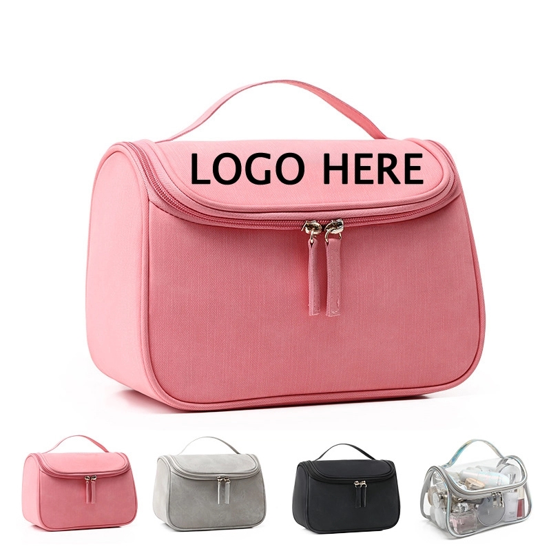 PU Travel Toiletry Organizer Bag & Makeup Cosmetic Handbag 13