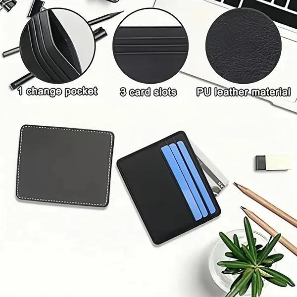 Slim PU Leather Card Holder 3