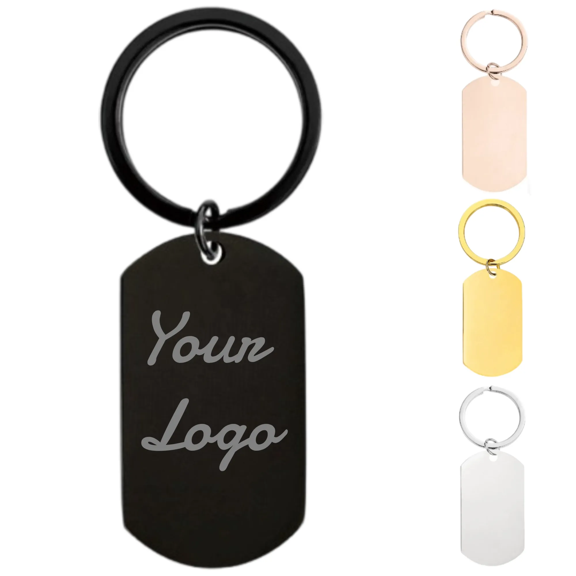 Keychain Tag Laser Engraving for Personalization