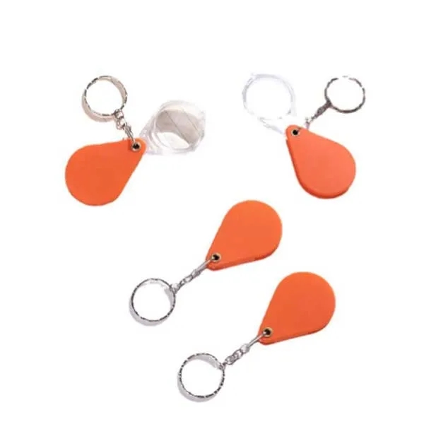 Folding Portable Pocket Reading Keychain10X Magnifier 4