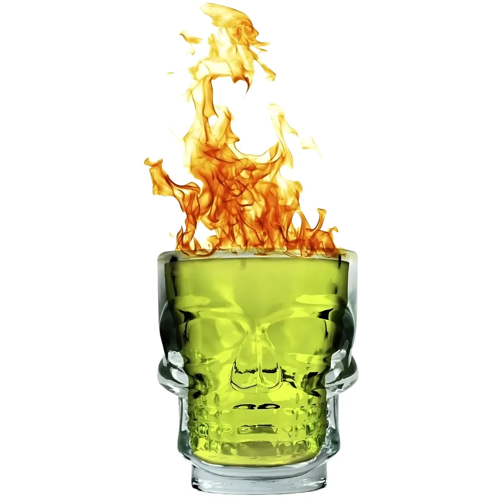 2oz. Skull Shot Glass 5