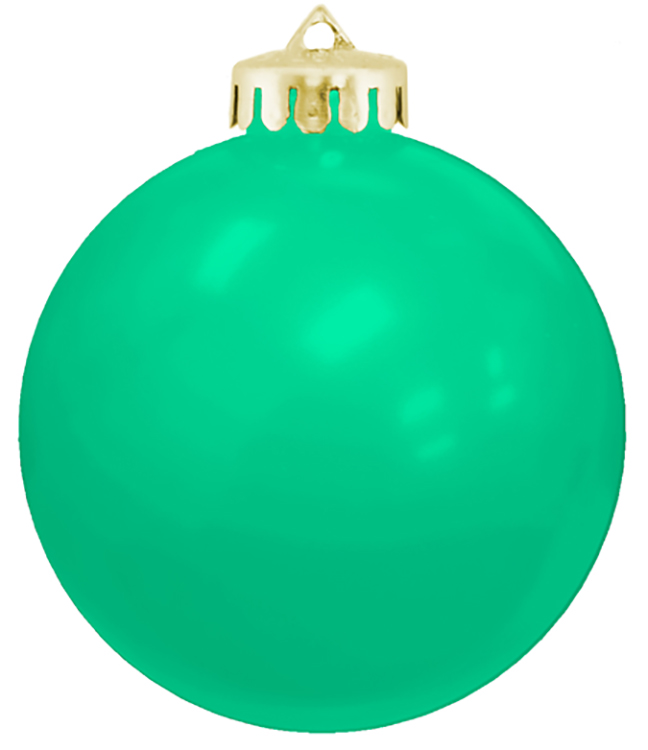 Round Glossy Shatterproof Ornaments 13