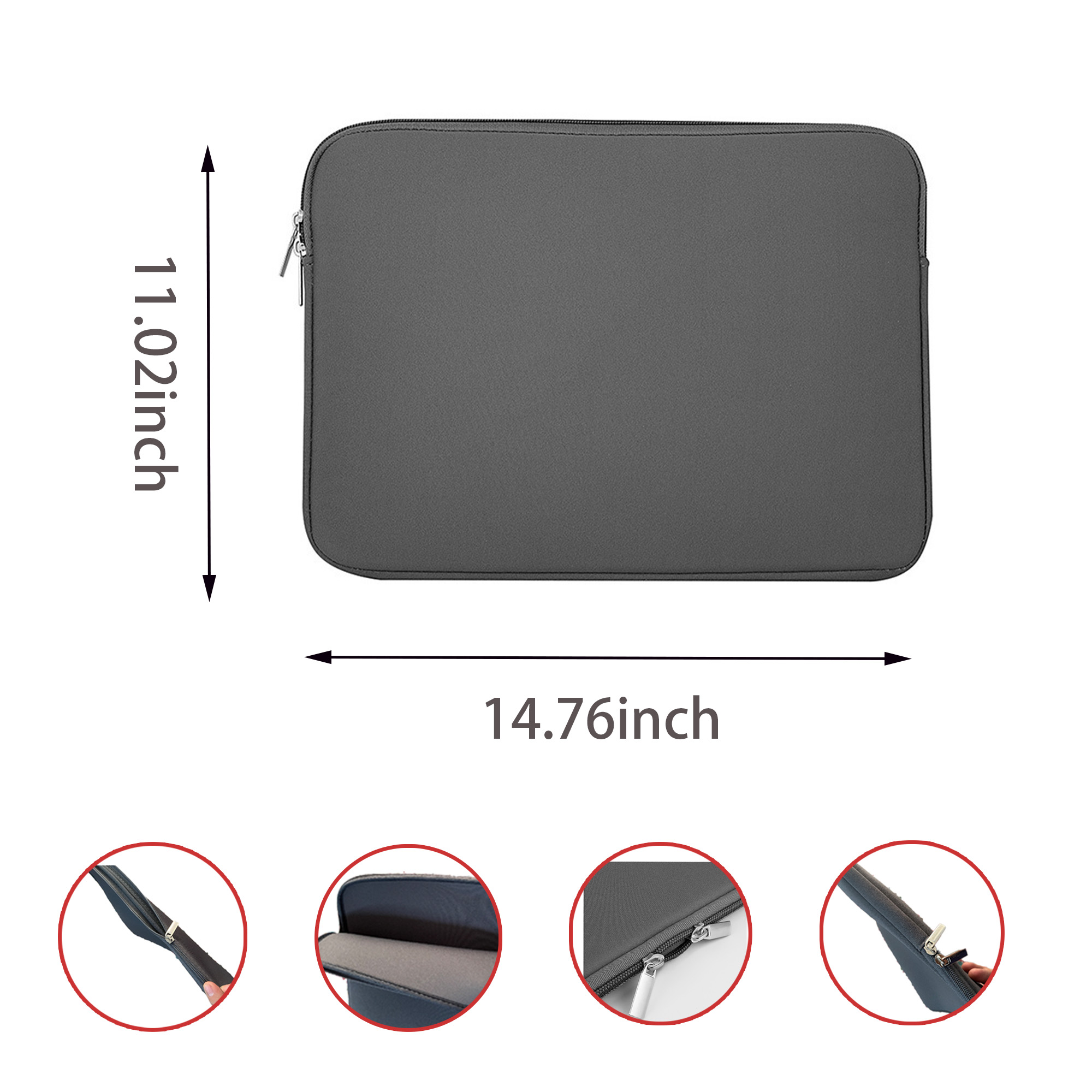 18 inch Laptop Sleeve Case Storage Bag 2