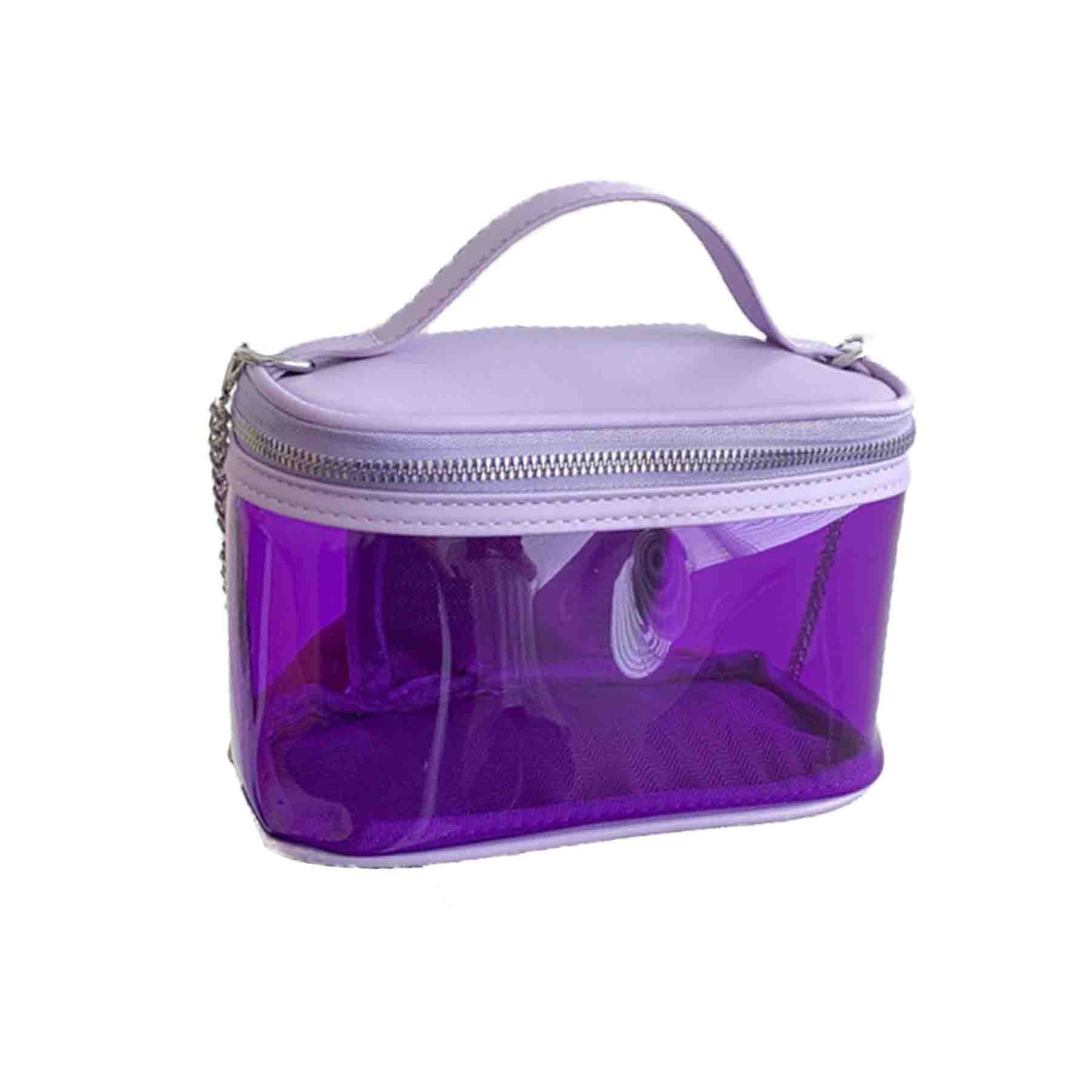 Transparent Makeup Cube Toiletry Bag 6