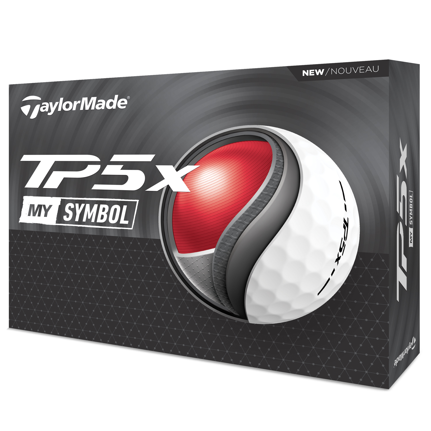 TaylorMade TP5X MySymbol Golf Balls 4