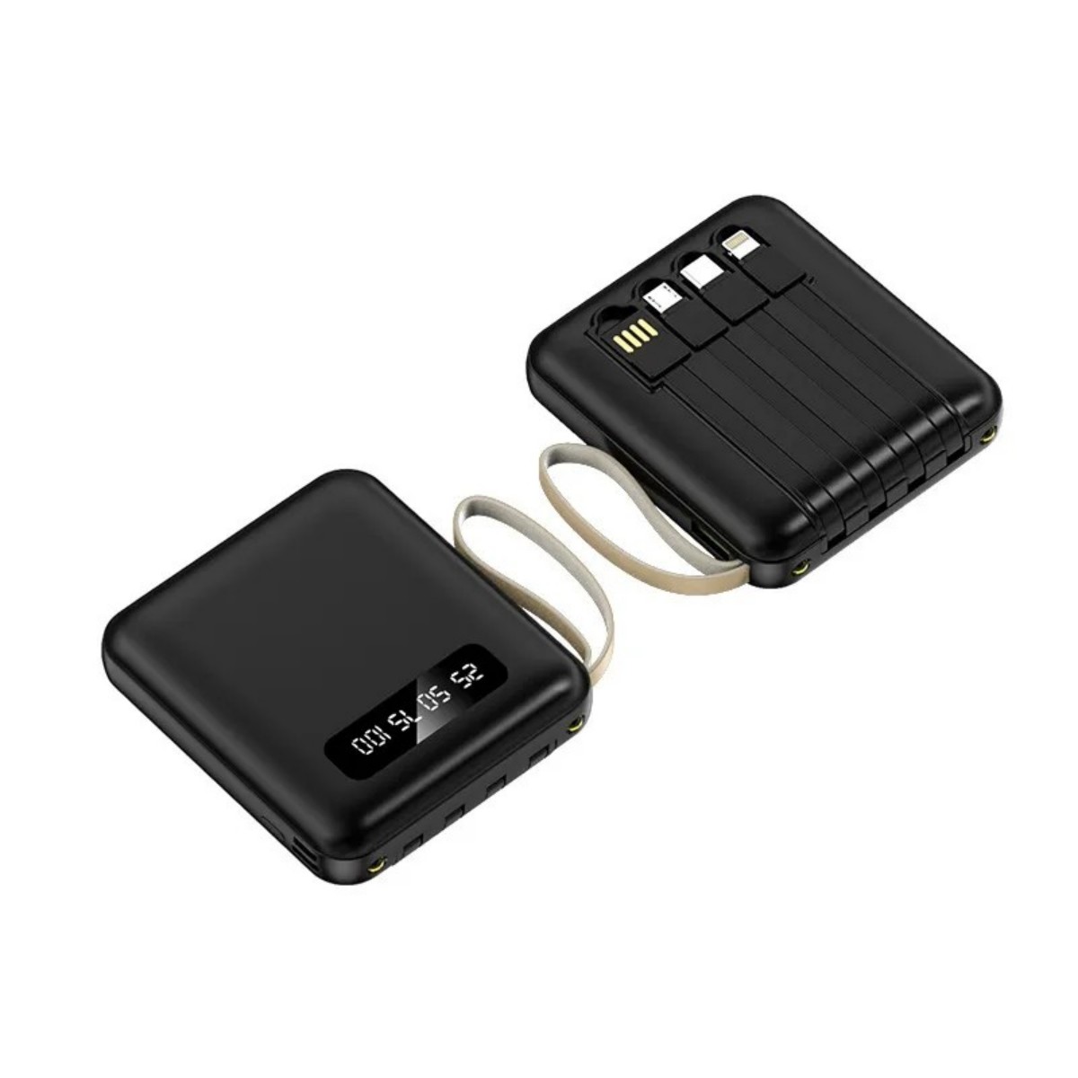 10000mAh Portable Charger with Dual LED Lights 2