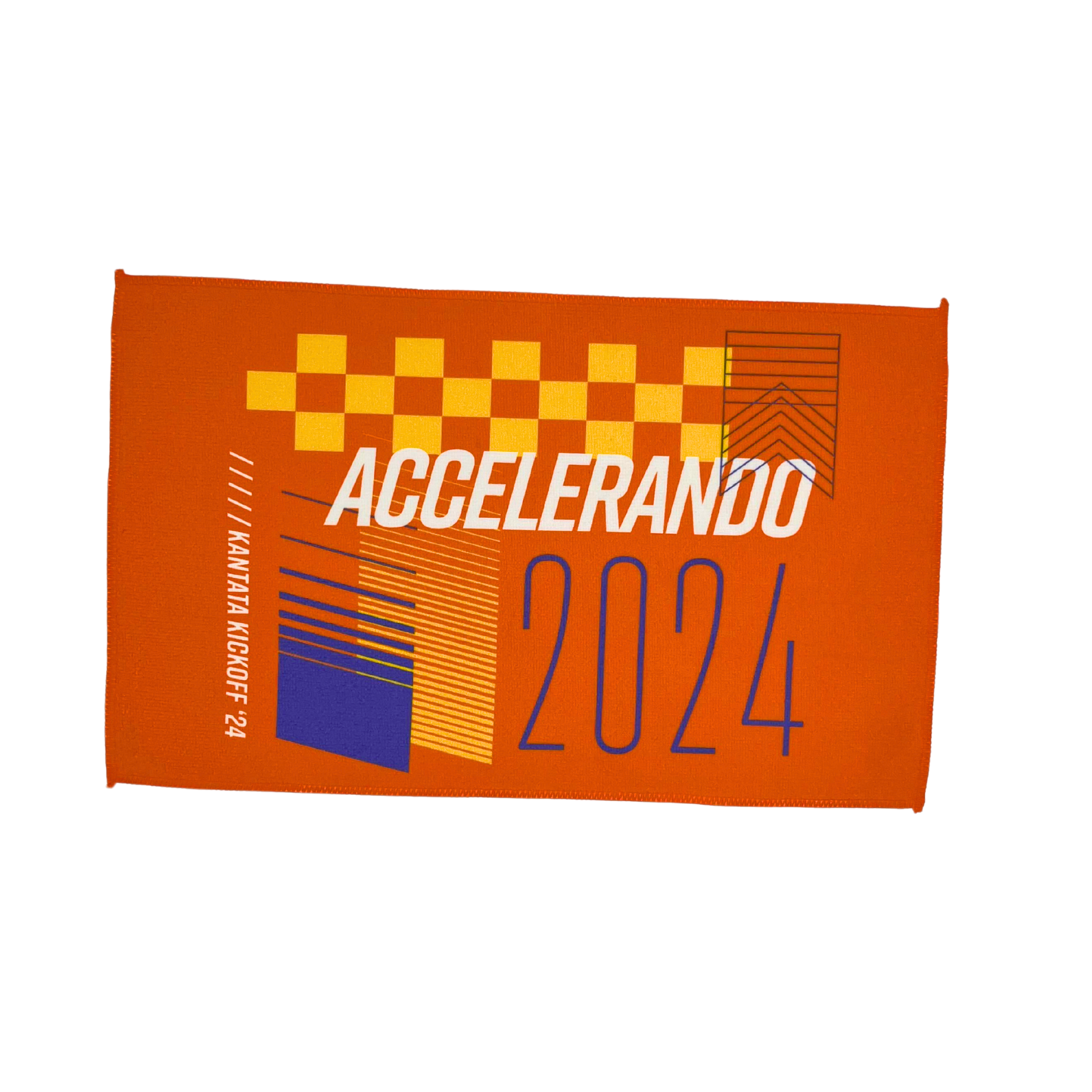 Rally Towel - Full Color Dye Sublimated 11"x18" 100% Poly, Terry Microfiber Towel, Serged