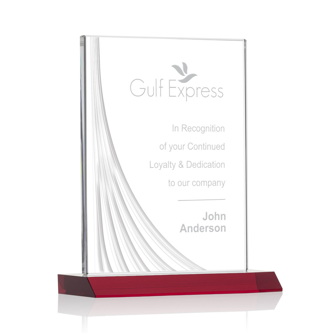 Leighton Liquid Crystal™ Award - Red 2