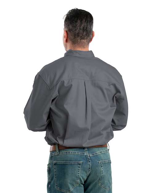Men's Utility Lightweight Canvas Woven Dress Shirt - SH21 4
