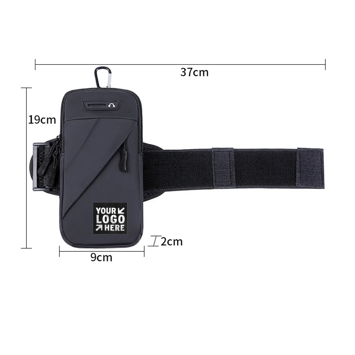 Sports Running Armband Phone Holder Arm Belt Bag 3
