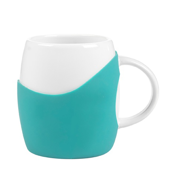 14 oz Rotunda with Silicone Band Mug 50