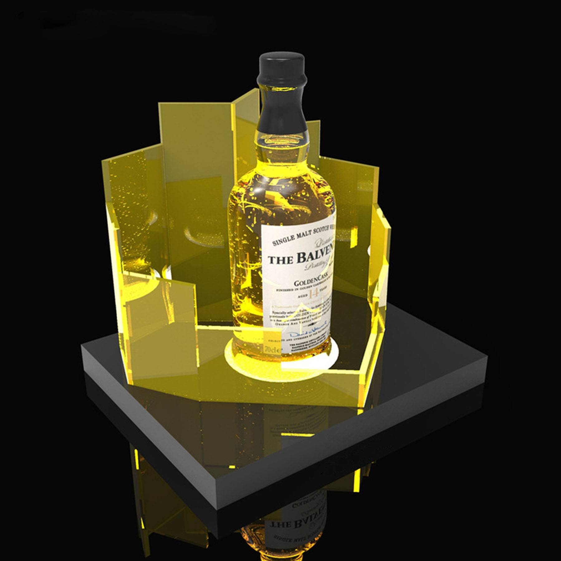 LED Lighted Liquor Bottle Display 4