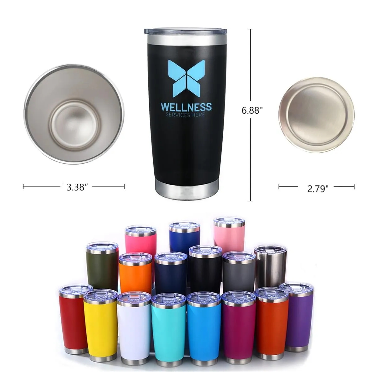 20 oz Car Stainless Steel Insulated Mug 5