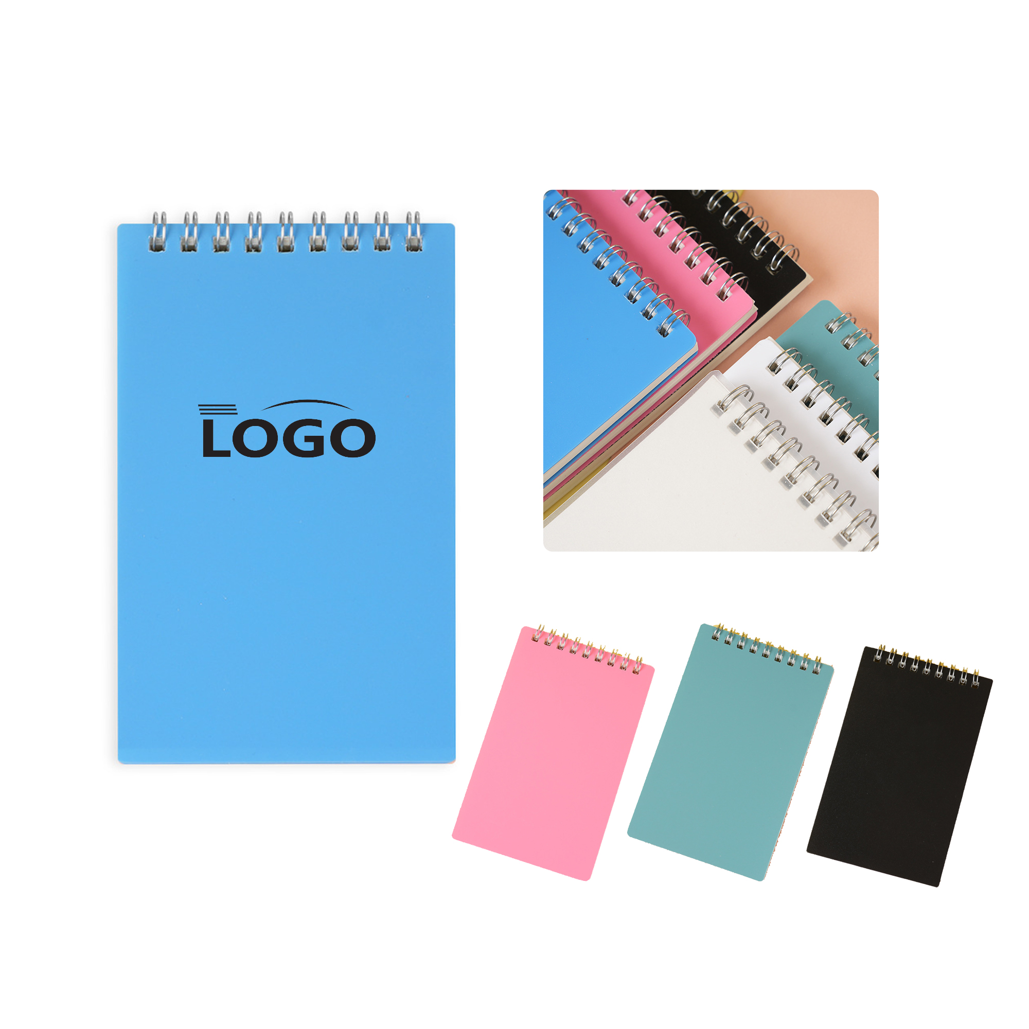 Colorful Spiral Bound Pocket Notebook 2