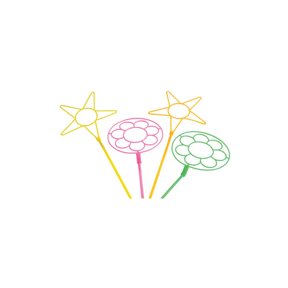 Giant Neon Bubble Wands - Assorted 24" 2