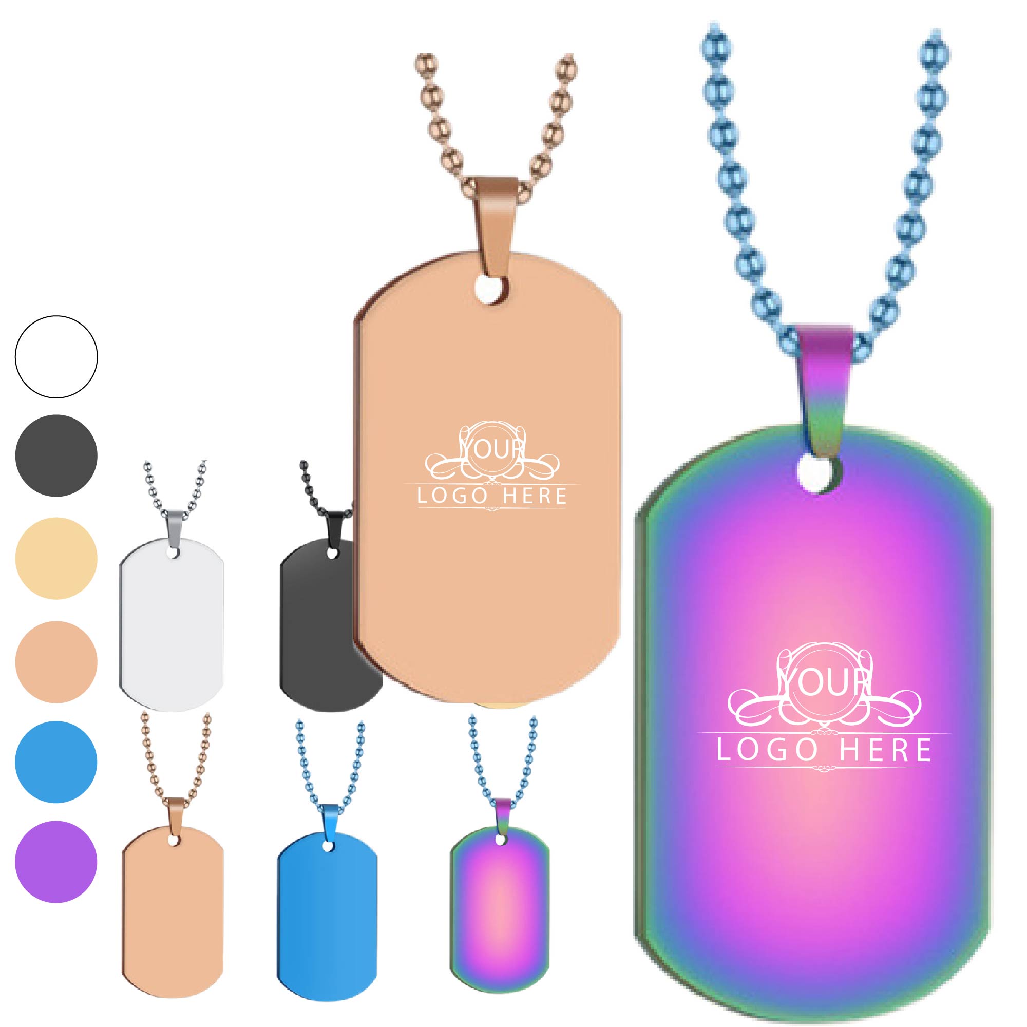 Stainless Steel Dog Tag 2