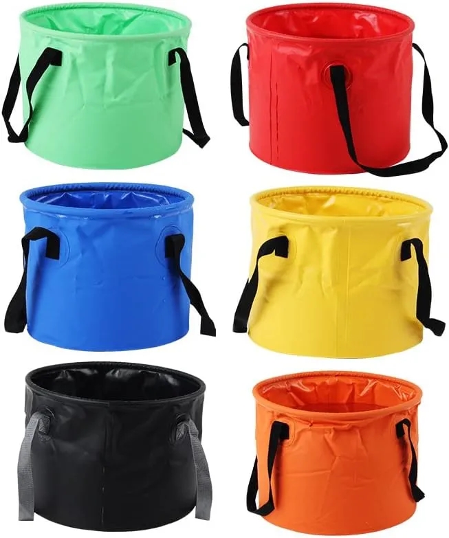 11L Collapsible Bucket Camping Water Storage Container 1