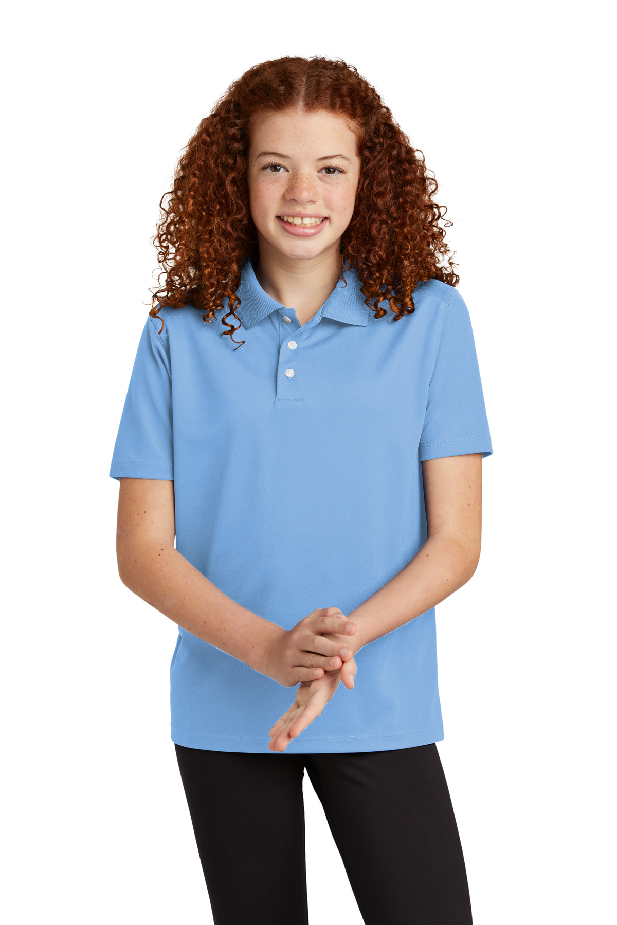 Sport-Tek® Youth UV Micropique Polo 40