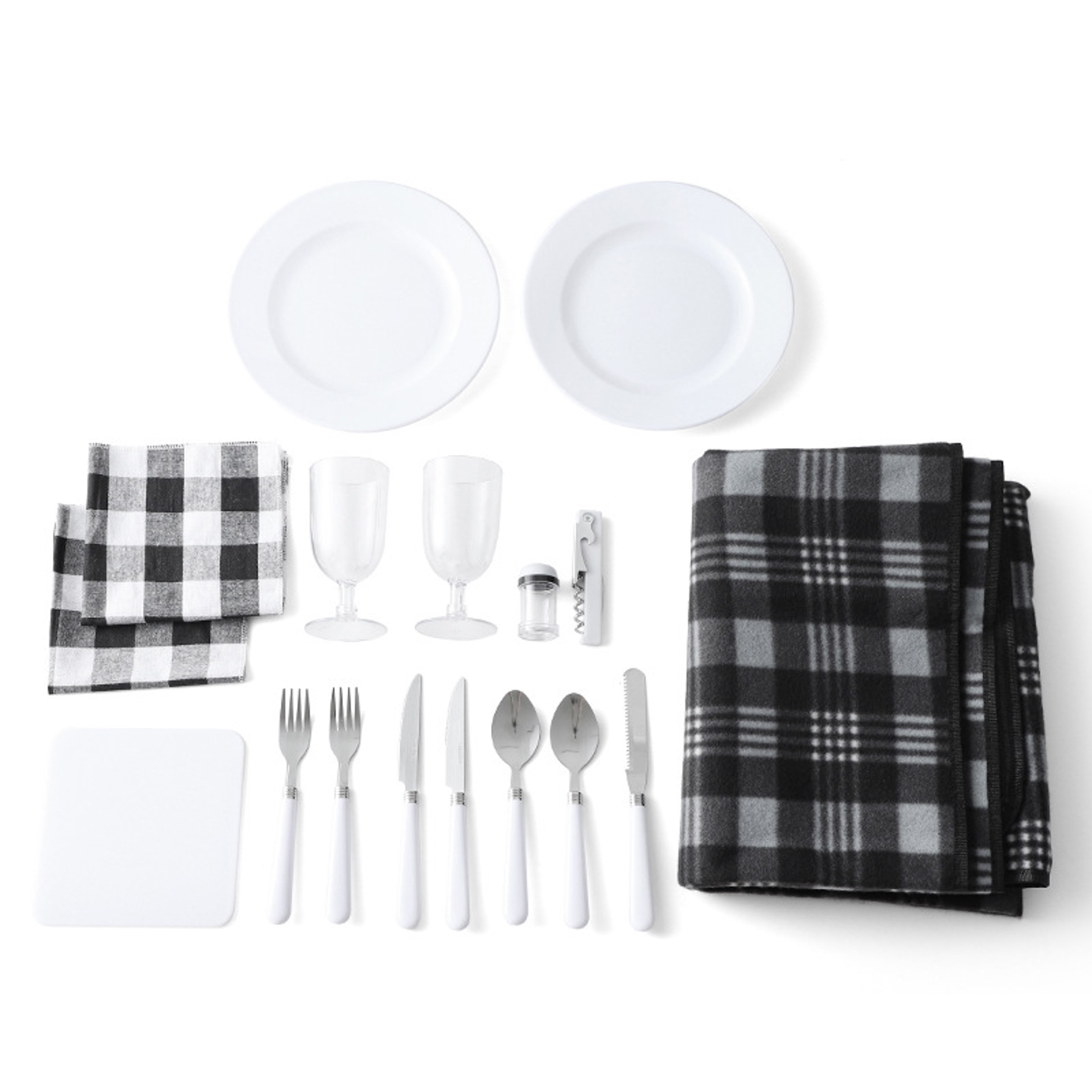 Picnic Backpack for 2 Person with Cutlery (direct import) 3