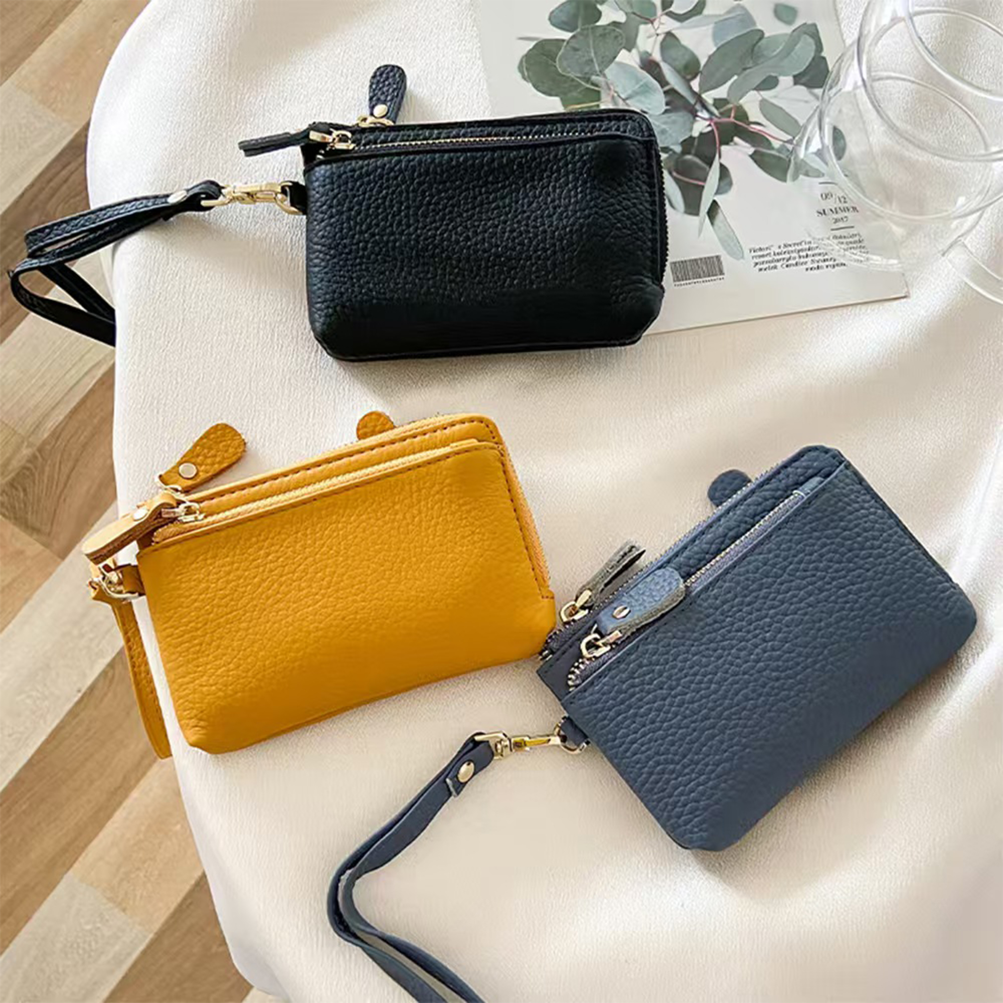 Leather Custom Genuine Women'S Wallet 1