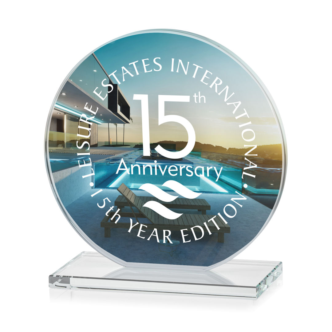 Victoria VividPrint™ Award - Clear 3