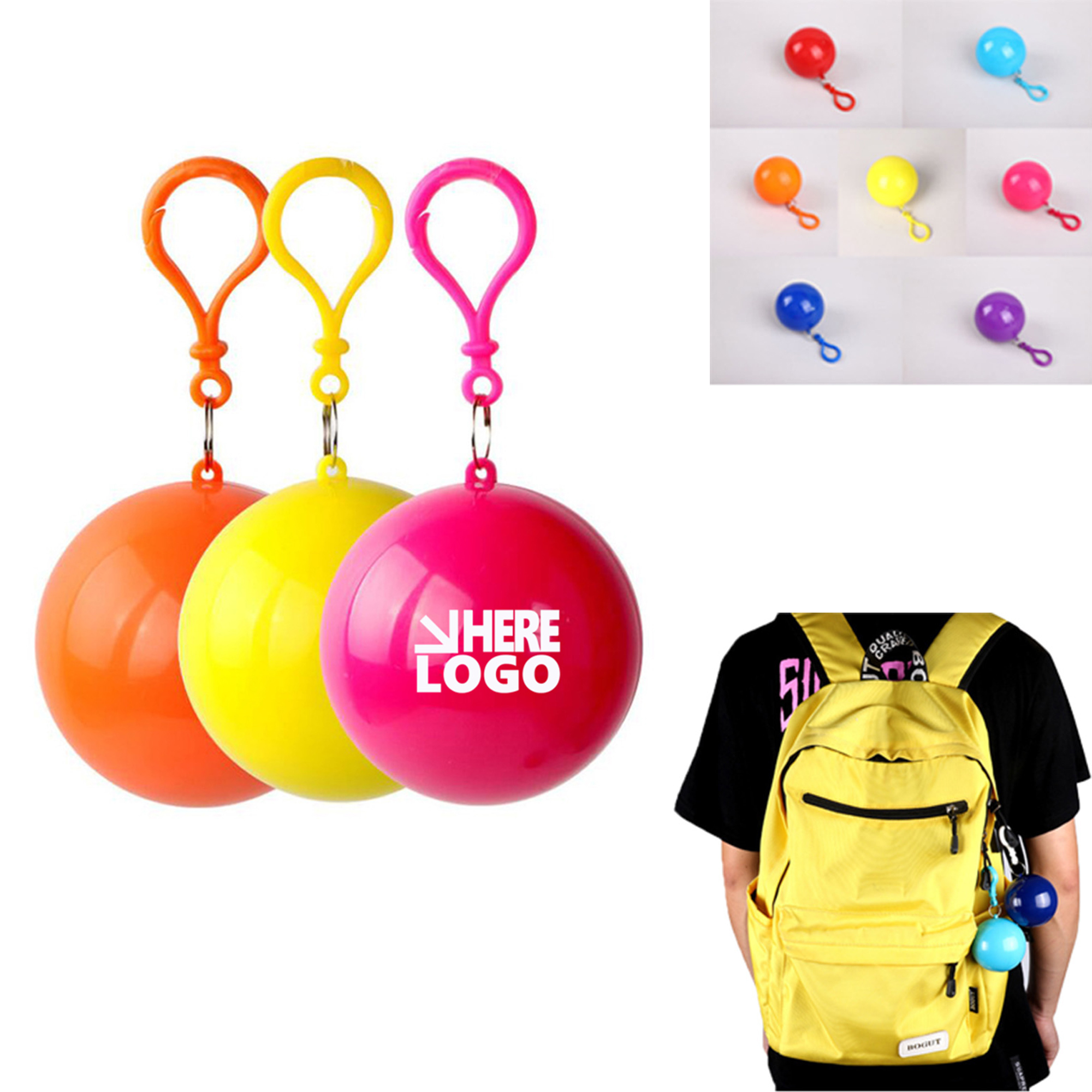One Time Use Compact Raincoat Sphere 2