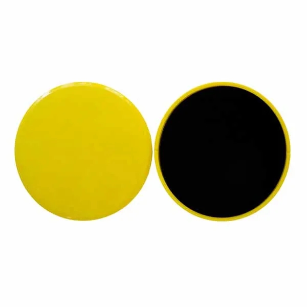 Dual Sided Exercise Gliding Discs Core Yoga Sliders 1 Pair 2
