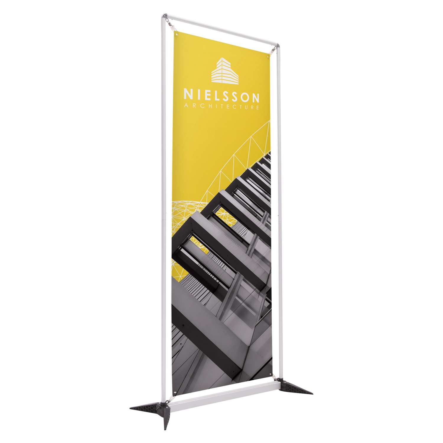 3.5' FrameWorx Banner Display Kit (Single-Sided, No-Curl Opaque Fabric) 2