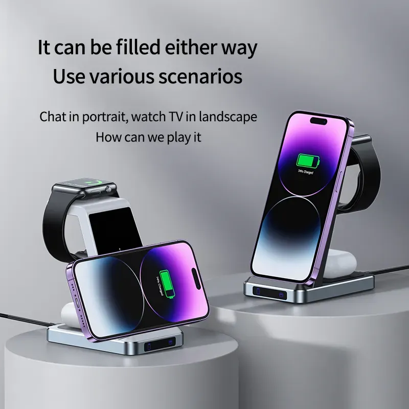 3 in 1 Wireless Charging Station 6
