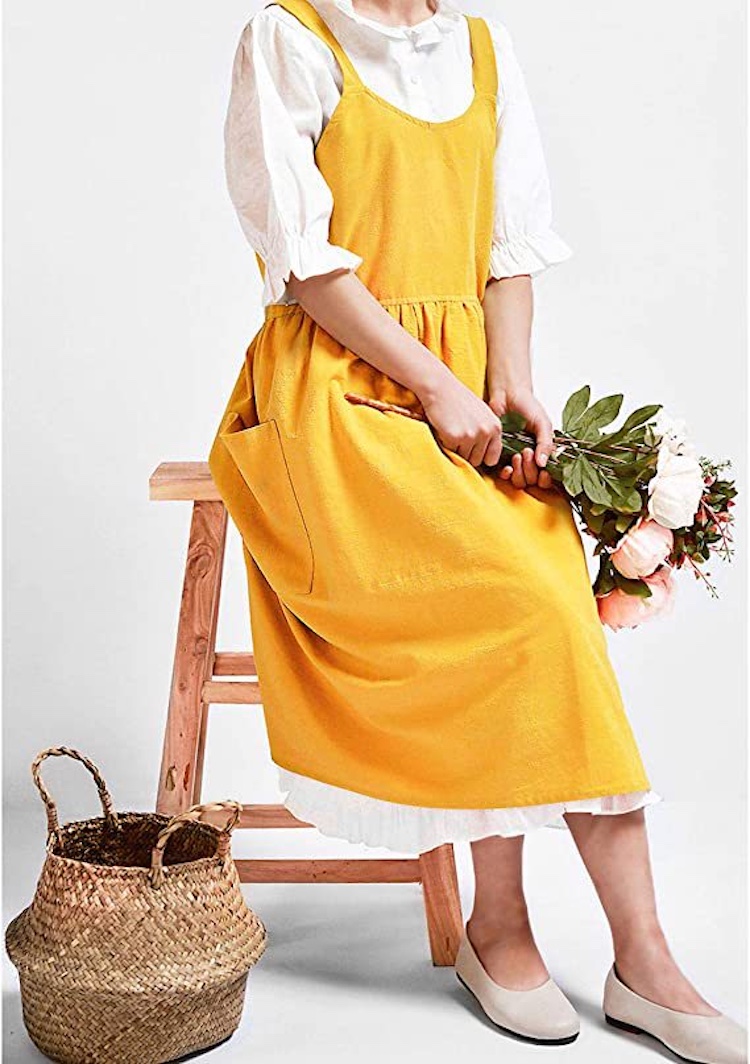 Cross Back Work Apron 22
