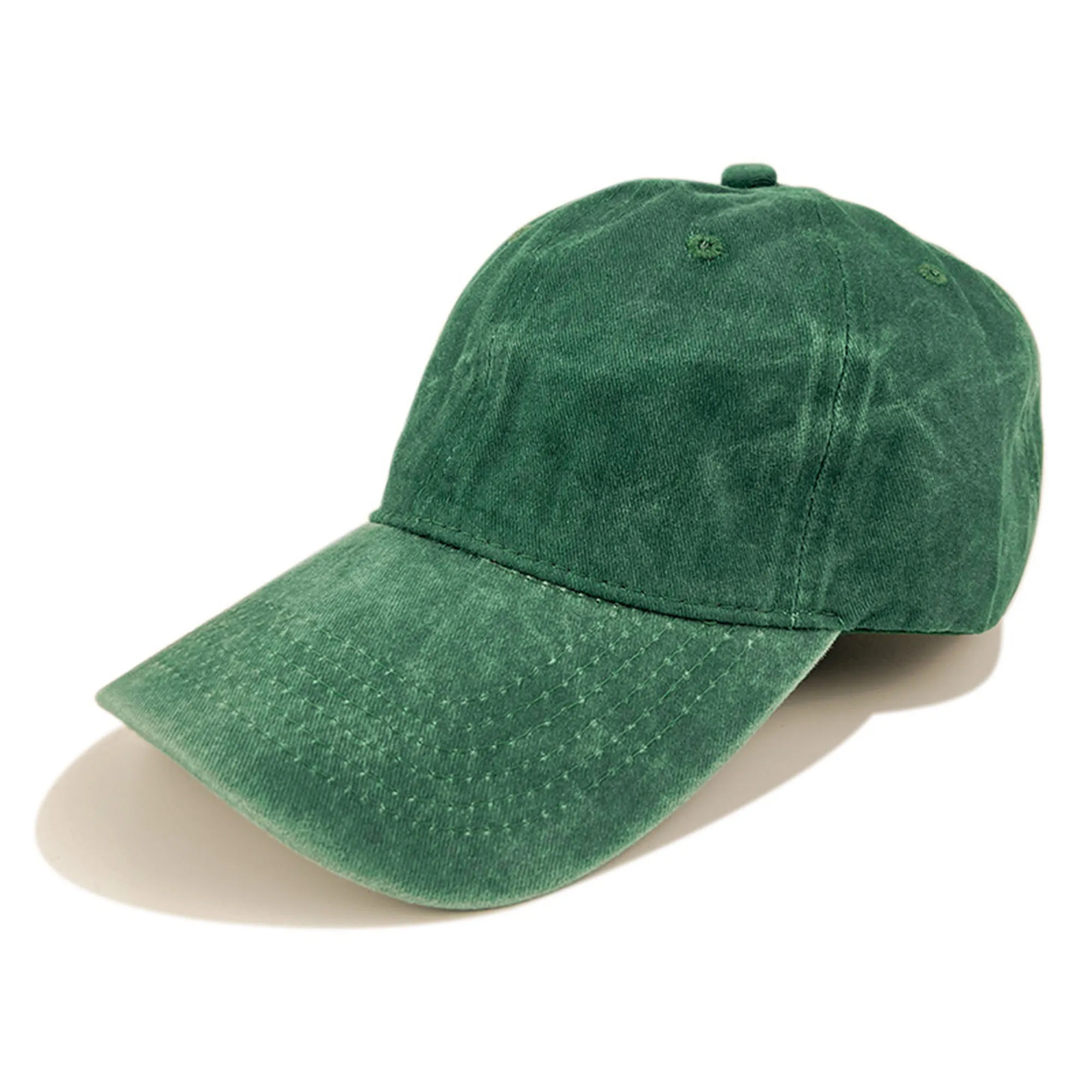 Embroidery Washed Cotton Baseball Cap 7