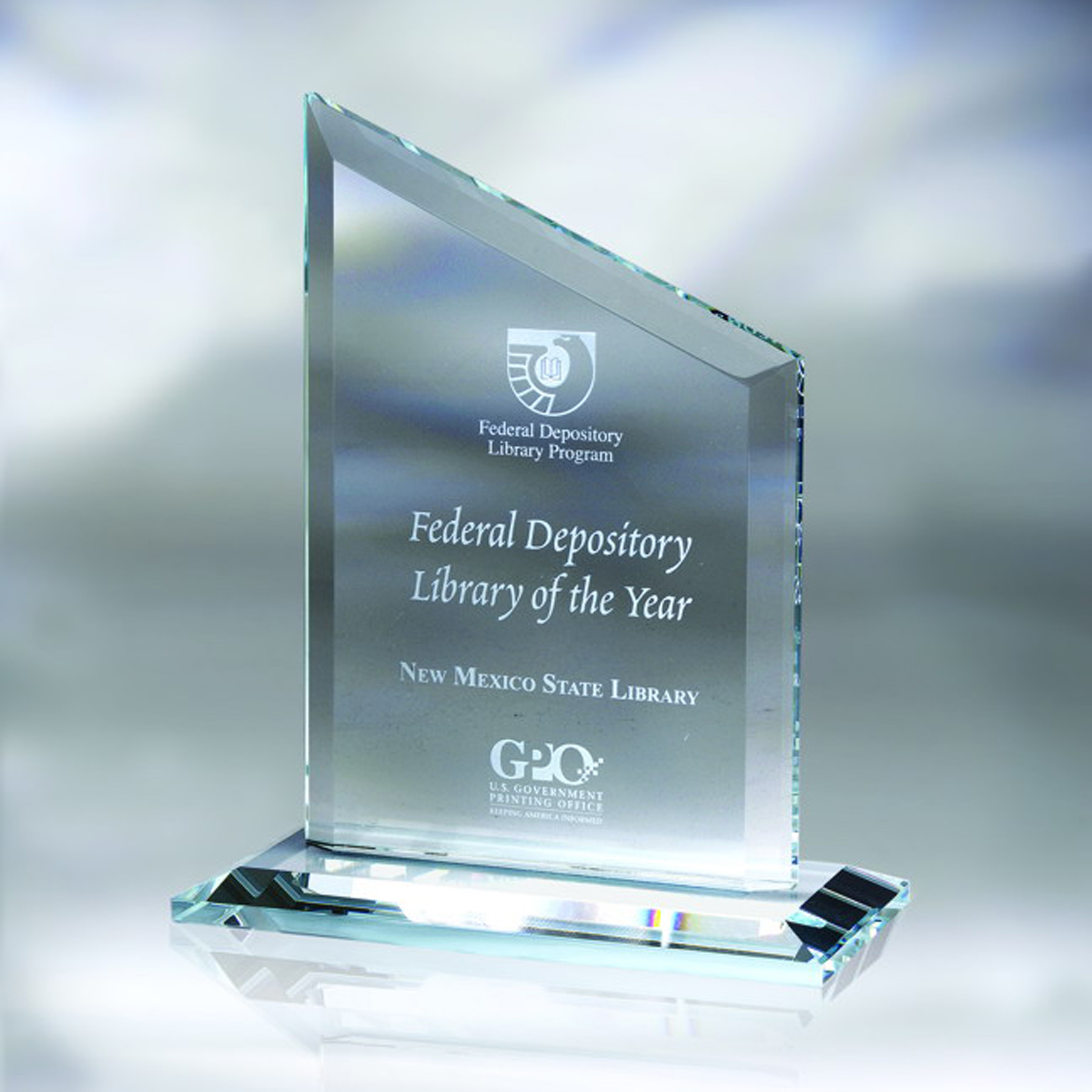 8" Award- Awards, Trophy-Clip 3