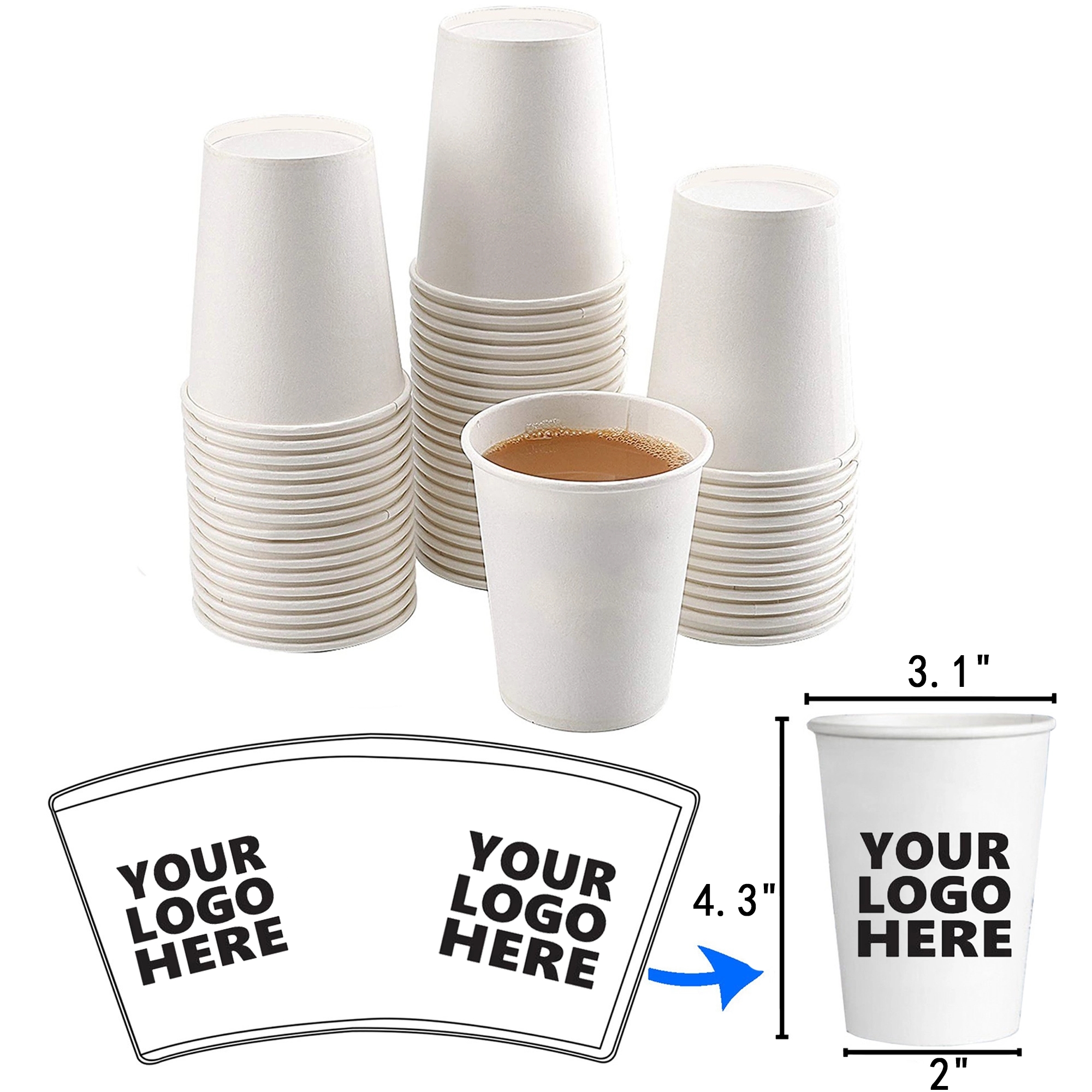 Disposable Eco-Friendly Paper Cups 3