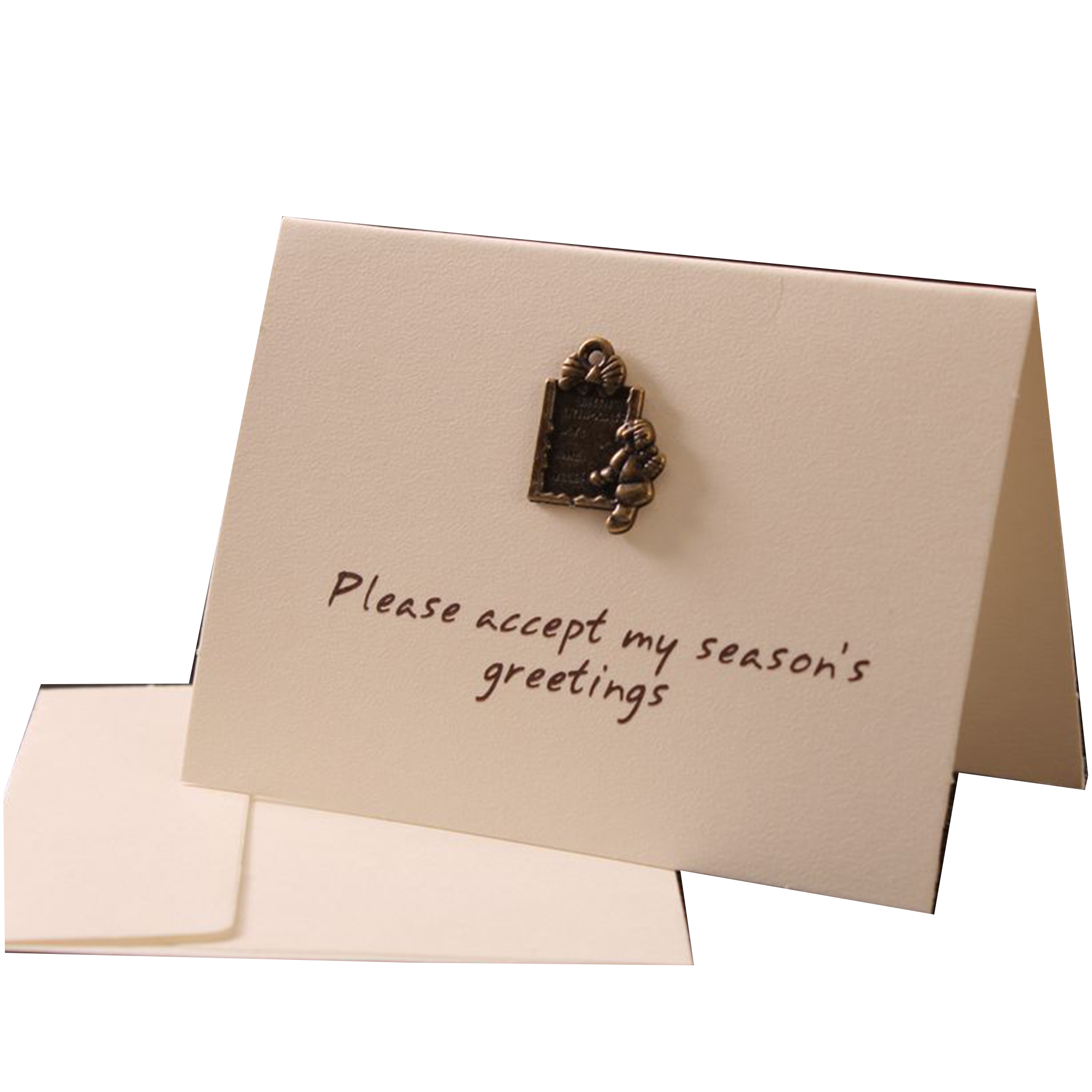 Custom Folded Greeting Card Celebration Message 2